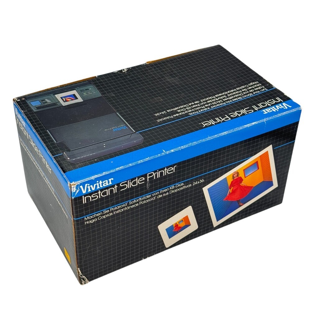 Vivitar Instant Photo 35mm Slide Film Printer Polaroid Prints Picture Transfer